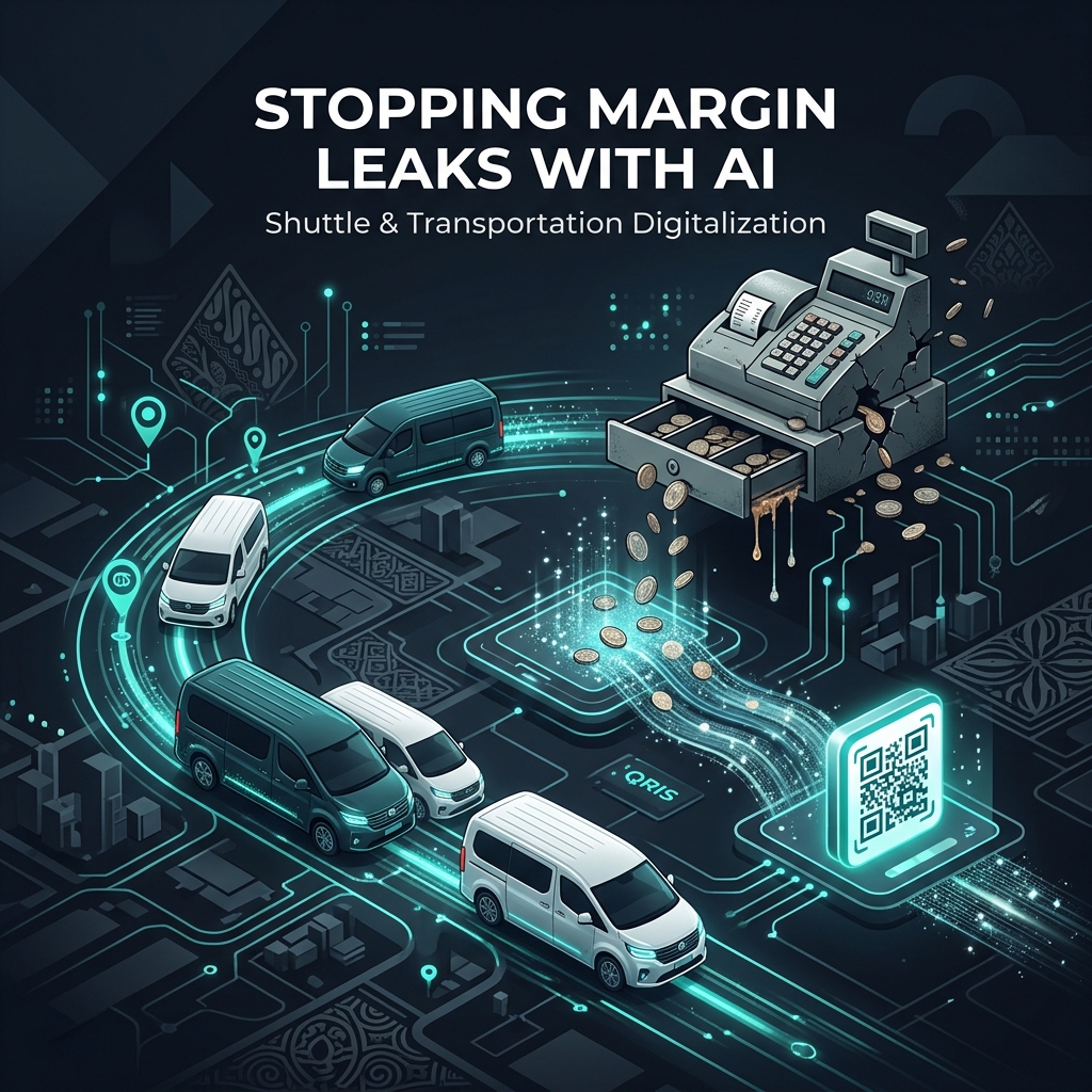 Bagaimana AI & Digitalisasi Menghentikan Kebocoran Margin pada Bisnis Shuttle