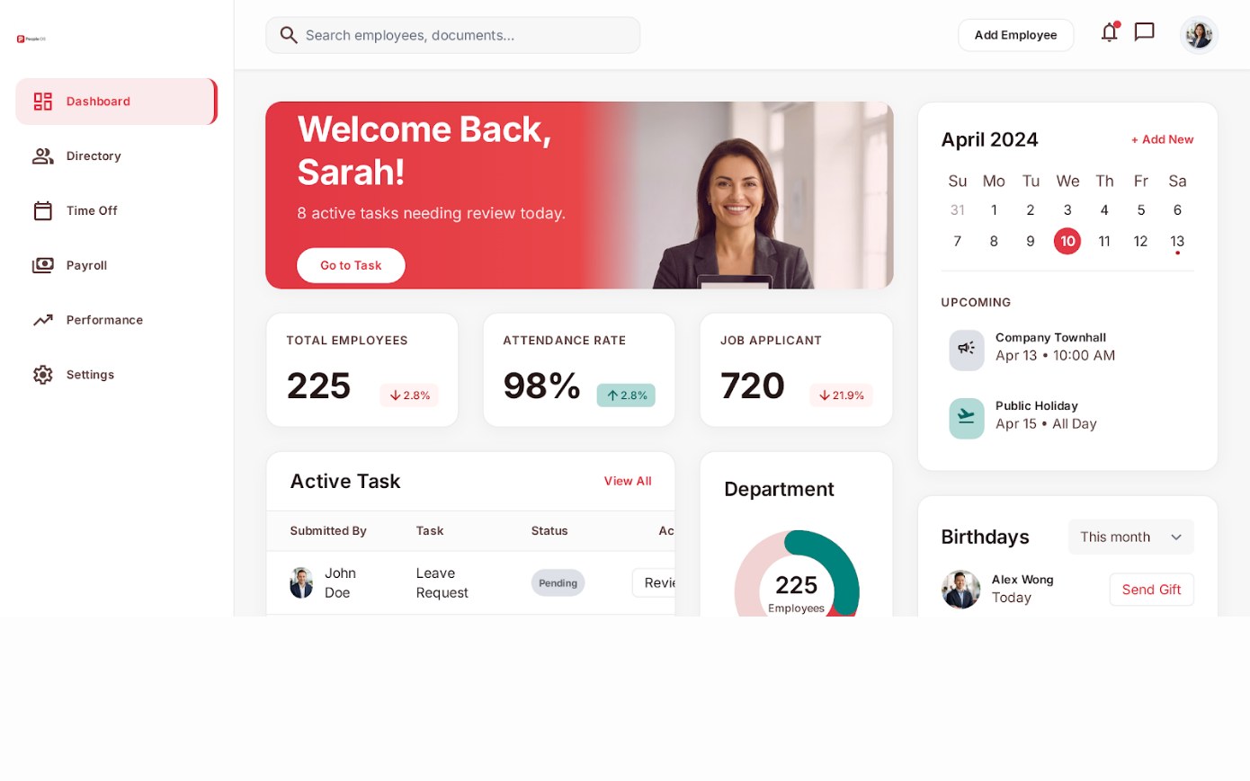 People OS Dashboard